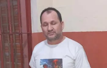 José Huppes, de 44 años, preso en la cárcel de Cambyretá.
