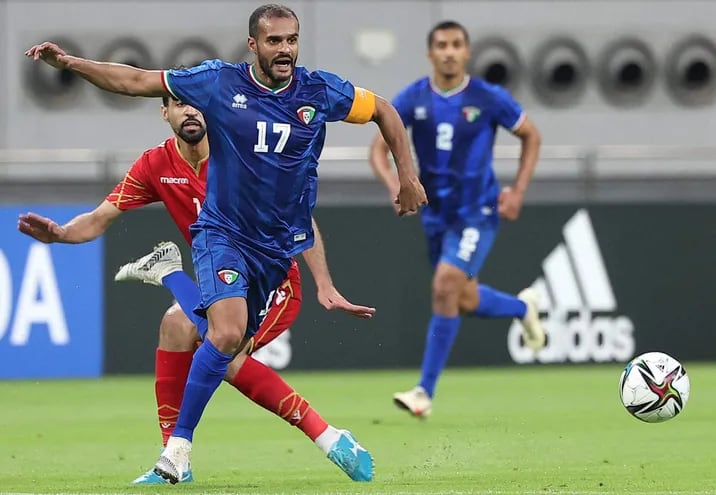Al-Mutawa lleva 185 presencias con la camiseta de su selección.