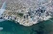 Vista aérea del centro de Miami.