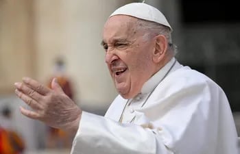 El papa Francisco celebró hoy su audiencia general.