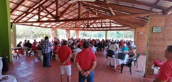 Encuentro de truco deportivo en Piribebuy, uno de los tantos organizados por Todo Truco Paraguay (TTP).
