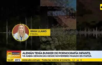 Alemán tenia bunker de pornografía infantil