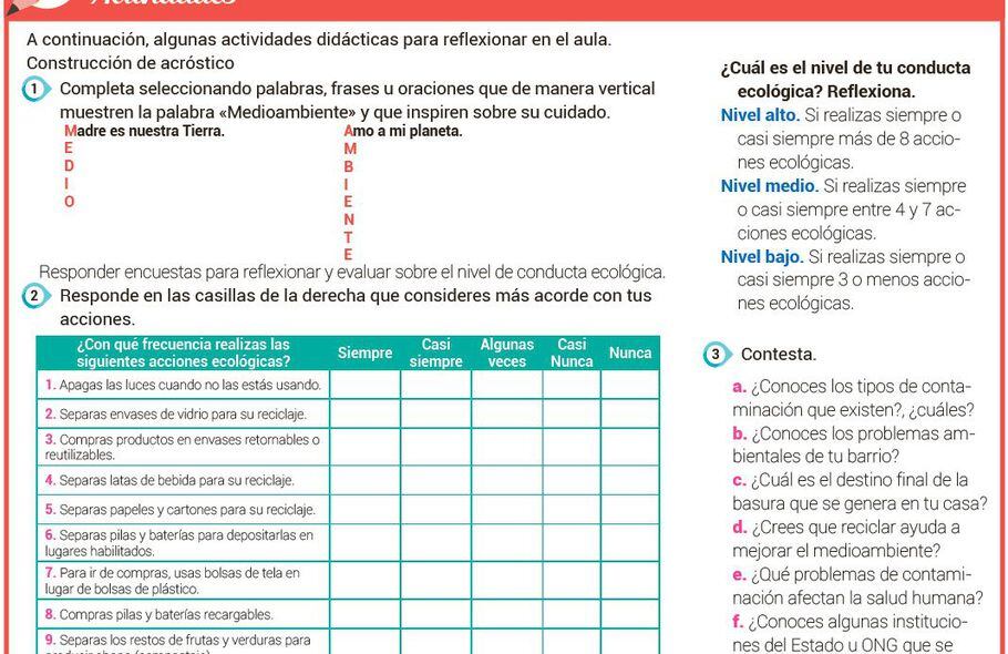 Cuidamos El Medioambiente