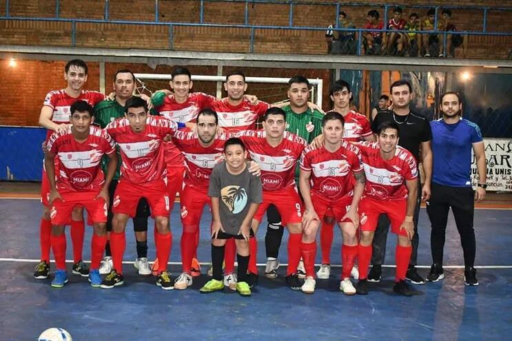 Independiente de Barrio Obrero, uno de los favoritos en la Copa de Oro de fútbol de salón.