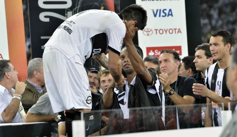 Ronaldinho recordó la final de la Copa Libertadores 2013.