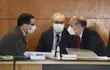 Los magistrados Wilfrido Peralta, Héctor Fabián Escobar y Carlos Hermosilla, resolvieron suspender el juicio previsto para hoy, por falta de conexión.