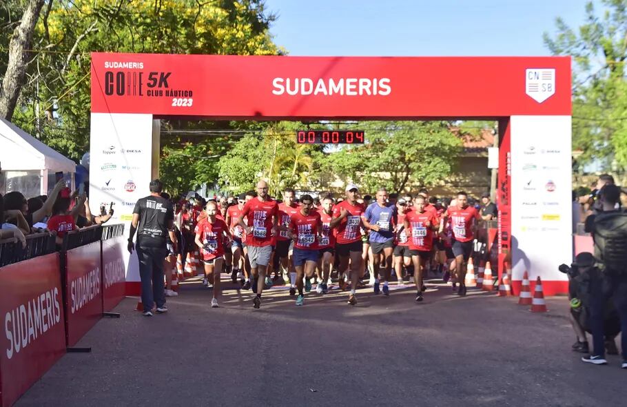 Sudameris Corre 5K reportó un gran despliegue de corredores profesionales y amateur, de distintos puntos del país.