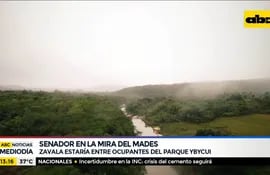 Fidel Zavala estaría entre los ocupantes del Parque Ybycuí