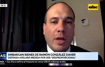 Embargan bienes de Ramón González Daher