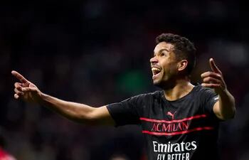 Messias Junior, 30 años, marcó el gol de la victoria para Milan en su partido debut en la Champions League.