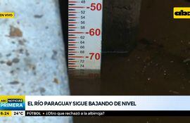 Nuevo registro mínimo histórico del río Paraguay