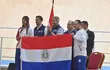 Nicole Martínez (i) y Fabrizio Zanotti (d) son los abanderados del Team Paraguay para los Juegos Suramericanos Asunción 2022.