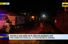 Video: Matan a una adolescente de 15 años en Bañado Sur