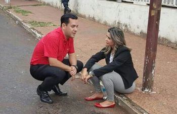 El senador Rodolfo Friedmann y su esposa Marly Figueredo están imputados por el caso merienda escolar en el Guairá.
