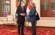 El presidente Mario Abdo Benítez conversó este lunes pasado con la subsecretaria de Estado norteamericana, Victoria Nuland, en Palacio de López.