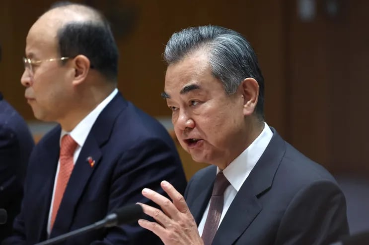 El ministro de Exteriores de China, Wang Yi.