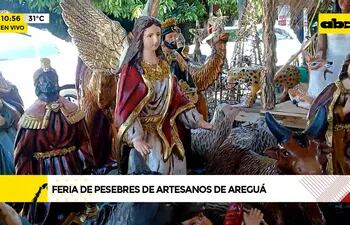 Video: Feria de pesebres en Areguá