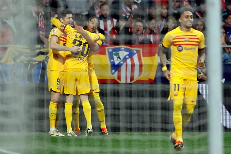 Barcelona goleó al Atlético Madrid