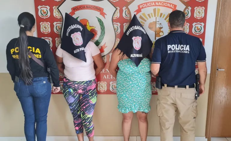 Las presuntas somnileras quedaron a disposición de la fiscala de la ciudad de Juan E. Estigarribia, Sonia Estigarribia.