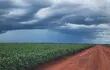vdb La fuerte de lluvia de hoy ayuda a la producción de granos en el Departamento de Caaguazú..jpg