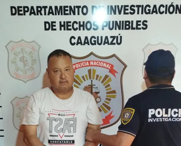 César Diosnel Cabrera Cristaldo contaba con una orden de captura pendiente por homicidio doloso.