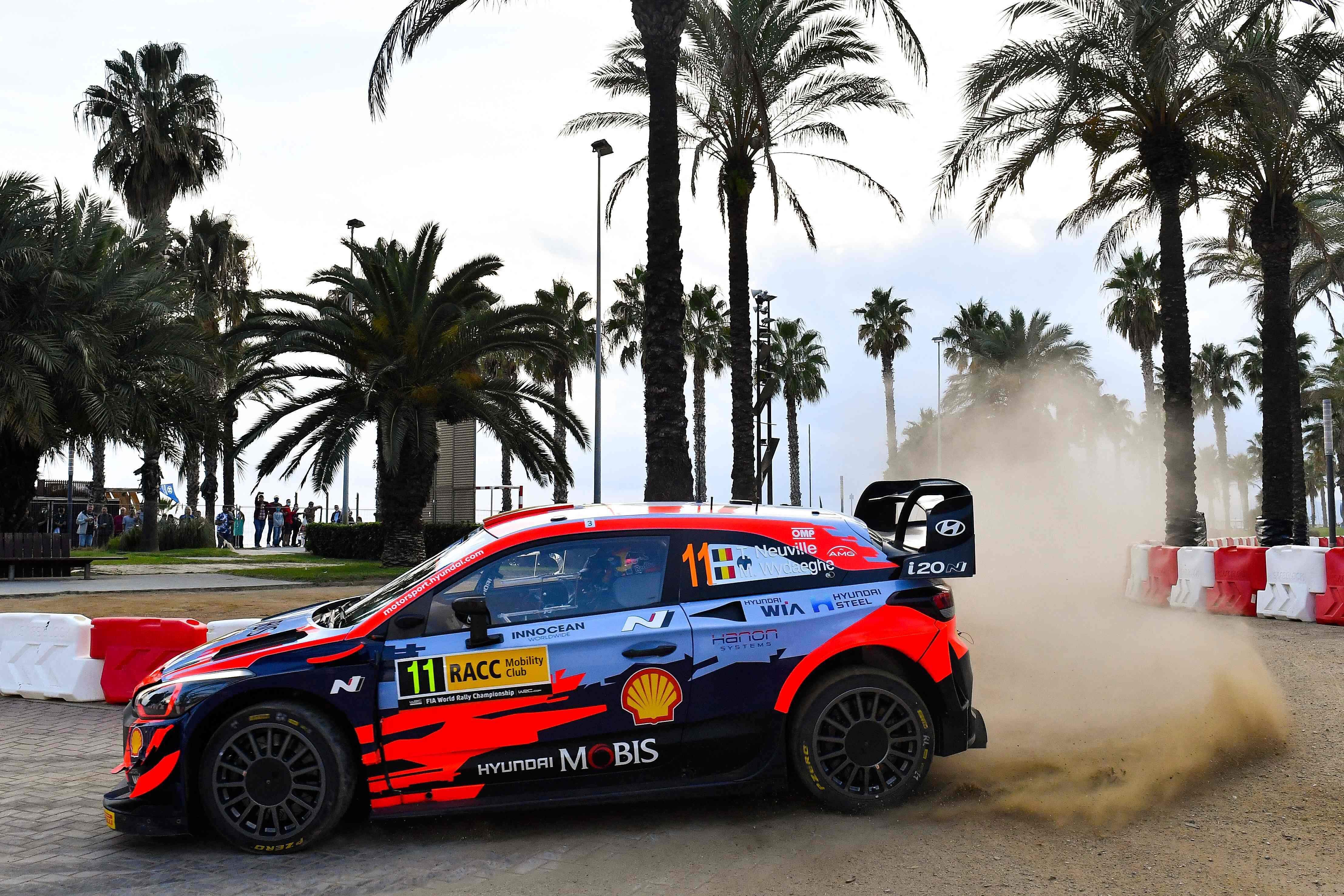 El piloto belga Thierry Neuville (Hyundai) se adjudicó ayer el RallyRACC de Cataluña en España.