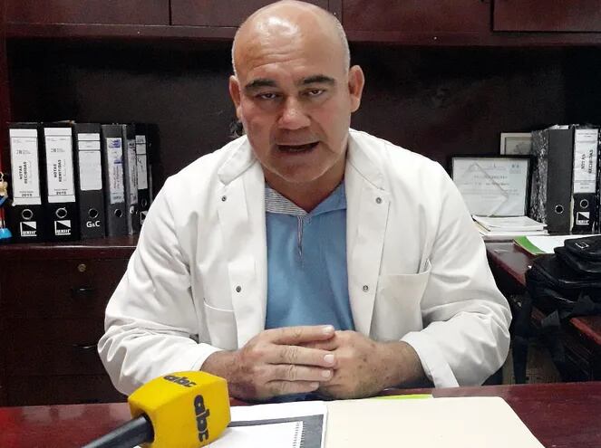 El Dr Ricardo Brassel, director de la segunda región sanitaria, manifestó su preocupación por los cuadros febriles.