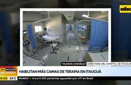 Habilitan más camas de terapia en Itauguá
