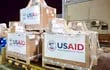 El lote de respiradores donados por USAID llegó al país este viernes.