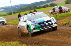 Augusto Bestard y José Luis Díaz (VW Polo GTI R5), tendrán la responsabilidad de abrir camino en la primera etapa del Rally de Erechim. (Foto: JES Audiovisual)