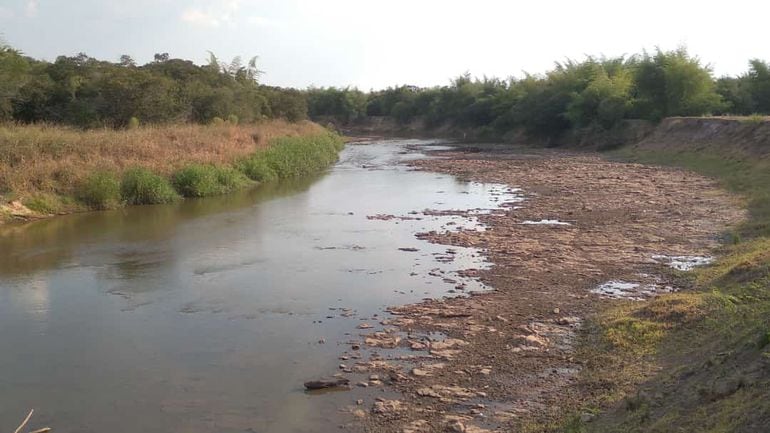 La situación critica del Río Tebicuary en la cuenca alta