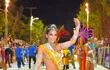 La Reina del Carnaval Gua'i 2020, Laura Barrios. Archivo