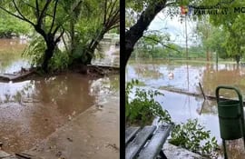 El Parque Guasú Metropolitano y el Ñu Guasú están cerrados por inundaciones este miércoles.