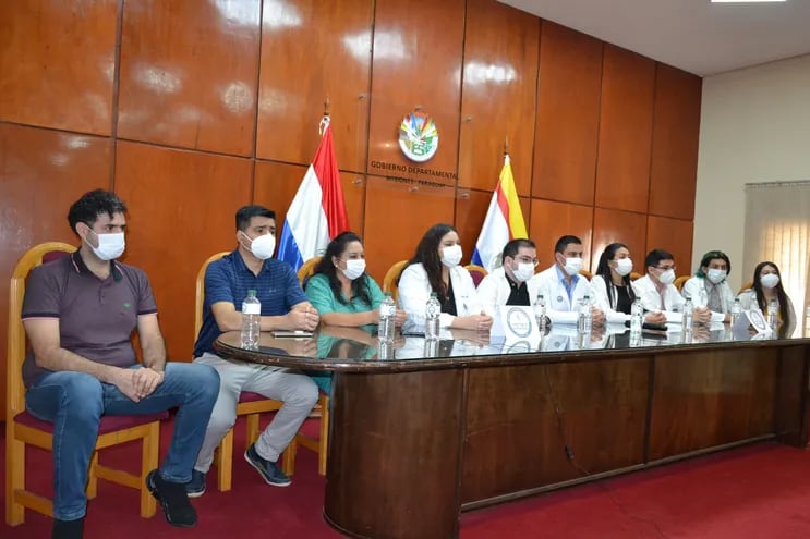 Estudiantes de medicina nucleados presentaron un plan de voluntariado en San Juan, Misiones.