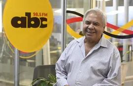 Ángel “Pato” García visitó ayer la redacción de ABC  para contar sobre el reconocimiento.