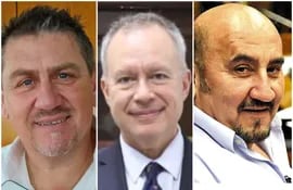 Blas Llano, Fernando Silva Facetti y Édgar Ortiz, legisladores cuestionados