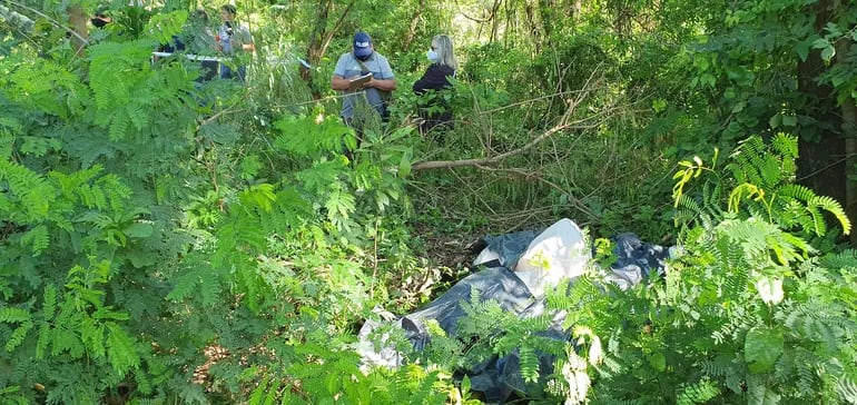 El cuerpo de la joven madre fue encontrado en una zona boscosa de Presidente Franco.