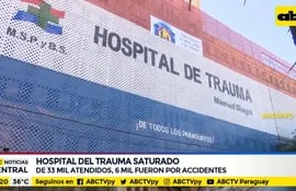 Hospital del Trauma, saturado