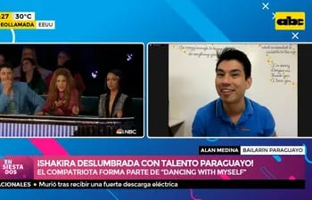 ¡Shakira quedó deslumbrada con talento de paraguayo!