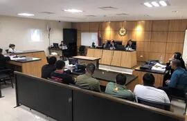 El juicio por el secuestro de turistas brasileños culminó este lunes en el Palacio de Justicia de Ciudad del Este.