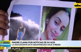 Madre clama por noticias de su hija desaparecida hace 11 meses