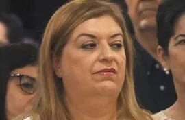 La fiscal General del Estado, Sandra Raquel Quiñónez Astigarraga.