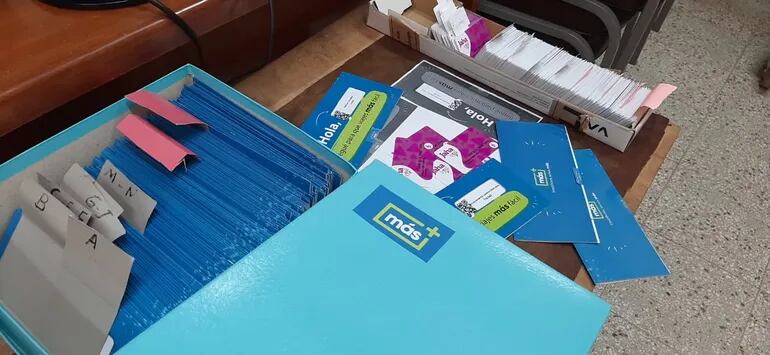 Unas 700 tarjetas que personas ciegas gestionaron ya están disponibles en la sede central de Senadis.