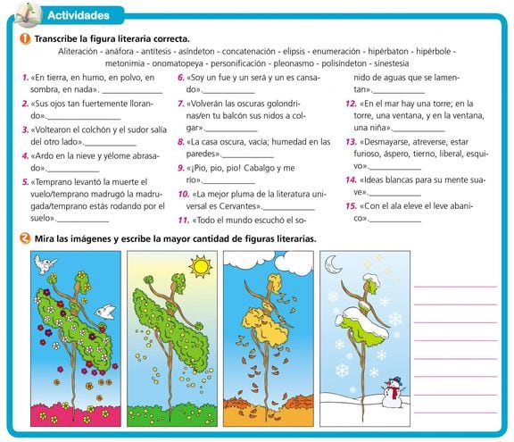 Figuras Literarias 2 Escolar Abc Color