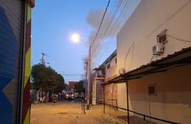 Nuevamente se reavivó el fuego en la Penitenciaría Nacional de Tacumbú.