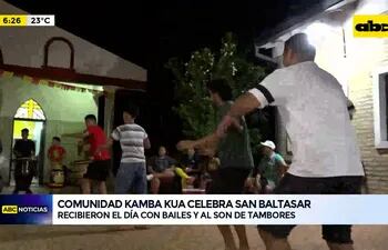 Video: Comunidad Kamba Kua celebra San Baltasar