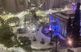 Nieve en Córdoba. Twitter