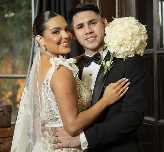 Contrajeron matrimonio Vanessa Argüello y Saul Salcedo.