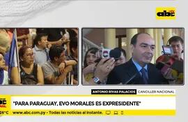 Antonio Rivas: "No hubo pedido de asilo al Paraguay"