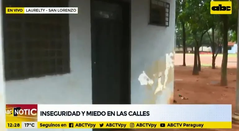 En San Lorenzo, los delincuentes roban hasta en la caseta policial.